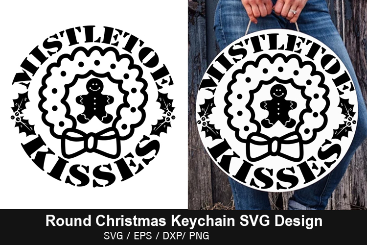Round Keychain Svg Image 14