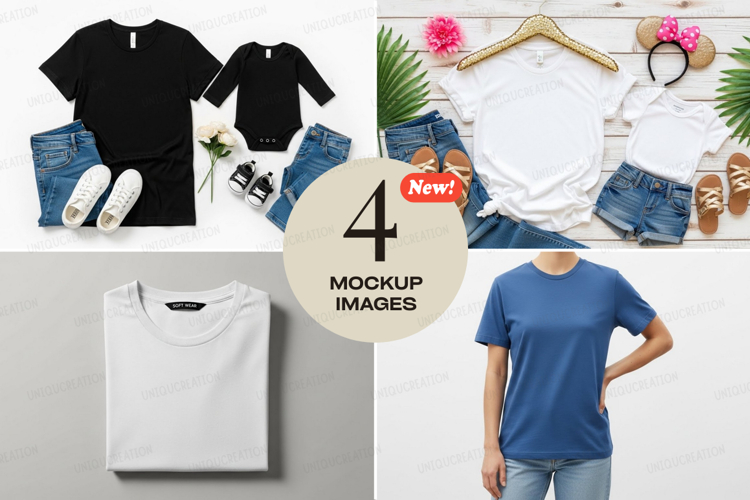 T-shirt mockup collection
