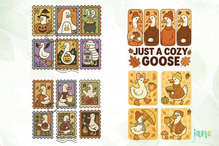 Goose Illustration Image 17
