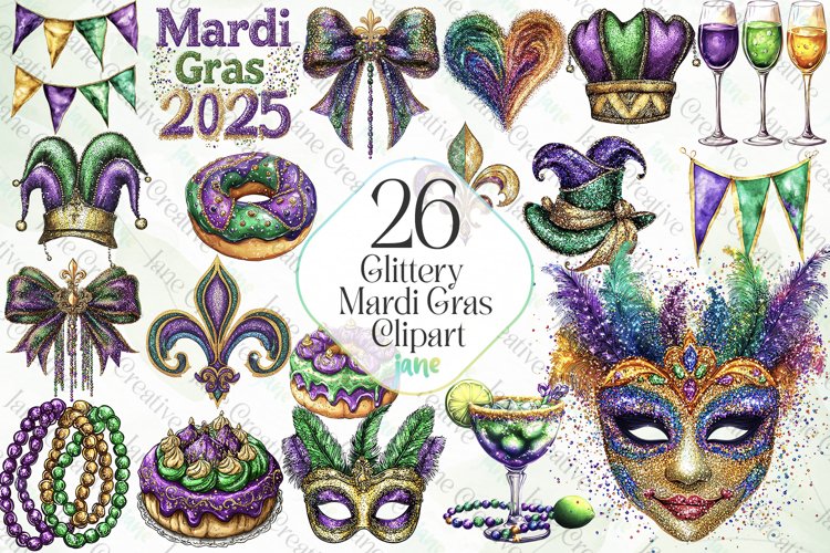 Mardi Gras Clipart Image 18
