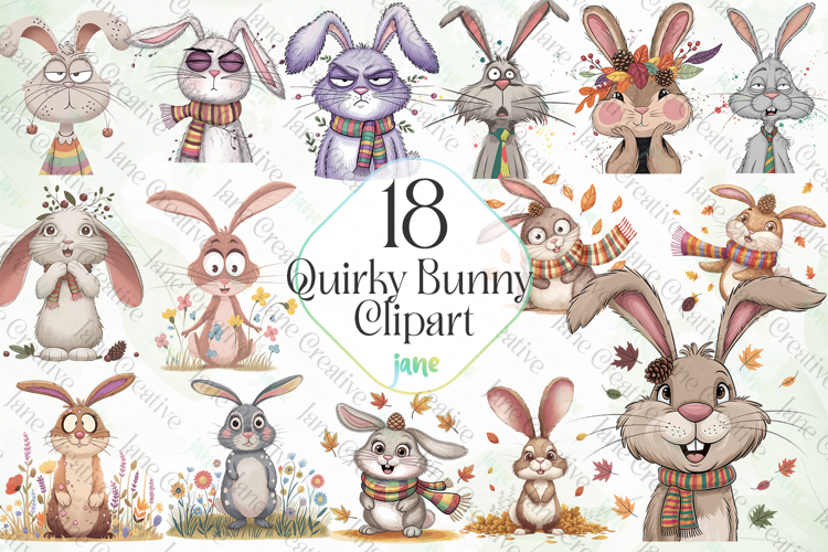 Bunny Clipart Image 15