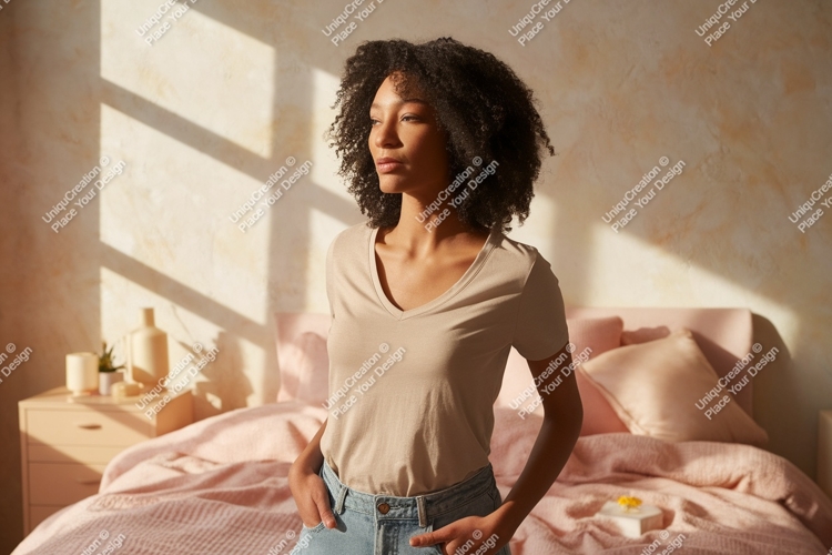 Curly Hair Clipart Image 3
