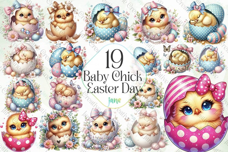 Baby Chick Clipart Image 20