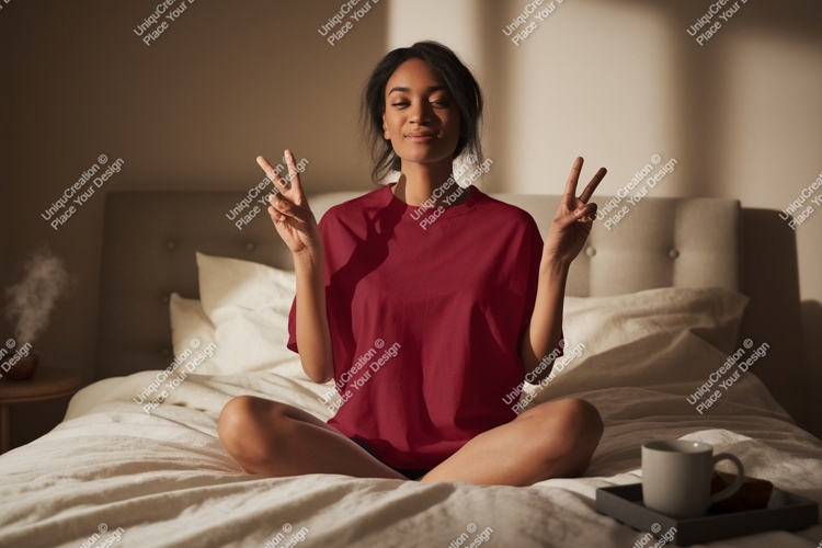 Meditation Clipart Image 3