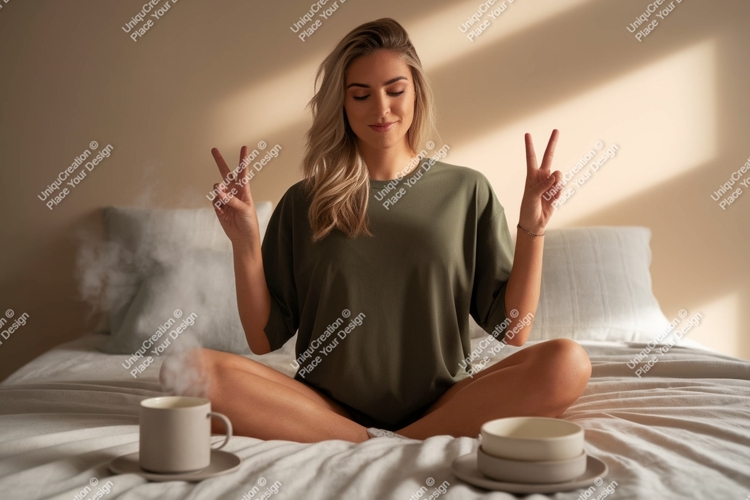 Meditation Clipart Image 24