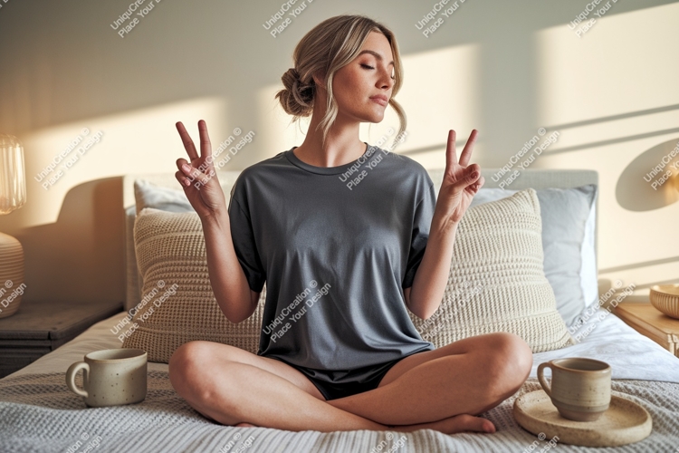 Meditation Clipart Image 24