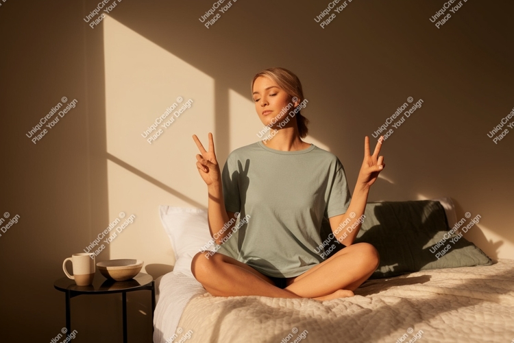 Meditation Clipart Image 22