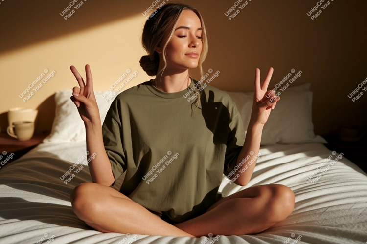 Meditation Clipart Image 8