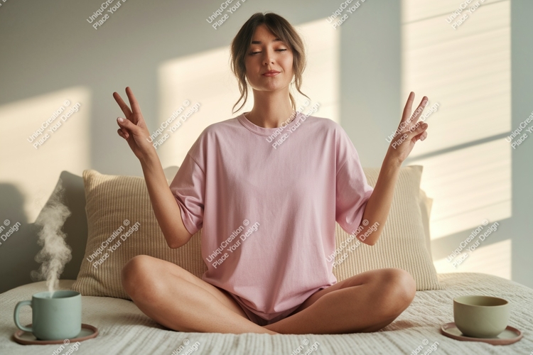 Meditation Clipart Image 22
