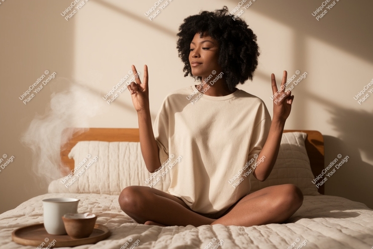 Meditation Clipart Image 21