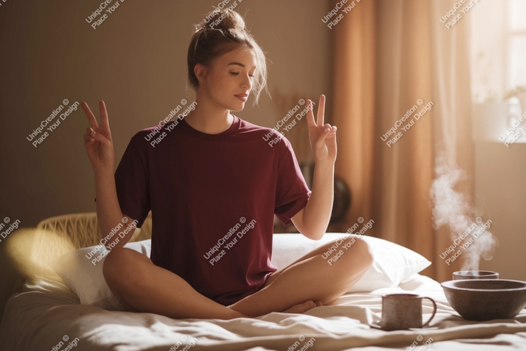 Meditation Clipart Image 17