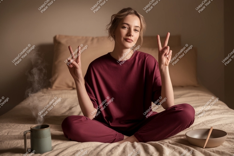 Meditation Clipart Image 9