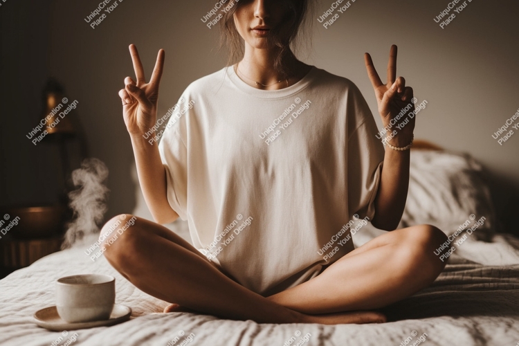 Meditation Clipart Image 4