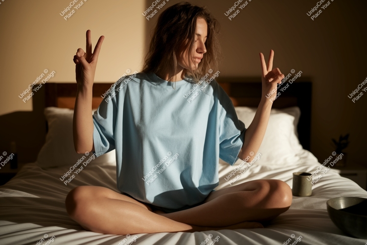 Meditation Clipart Image 2
