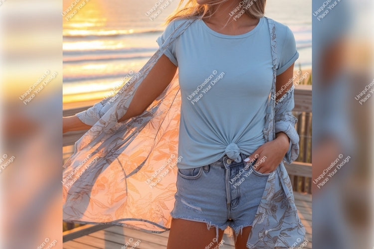Beach Background Clipart Image 22