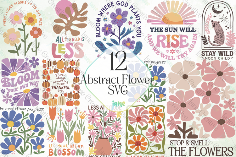Cute Flower Svg Image 20