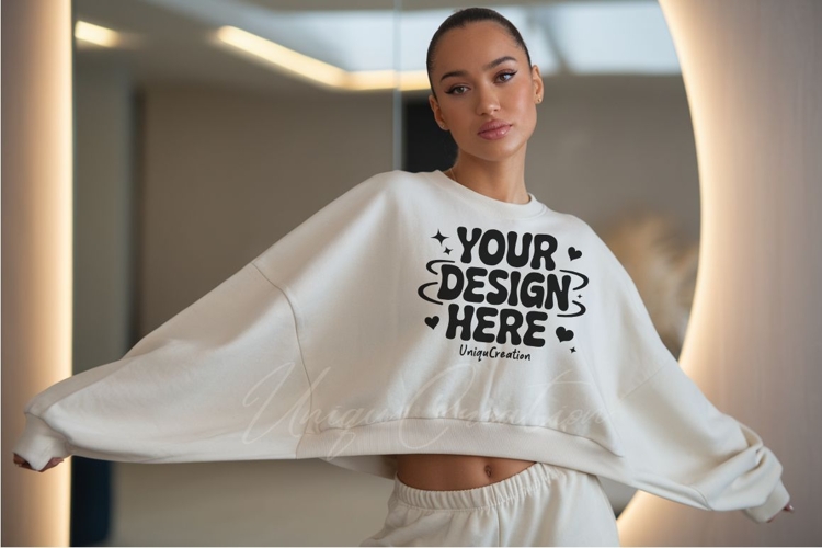 Sweatsuit Mockup Image 9