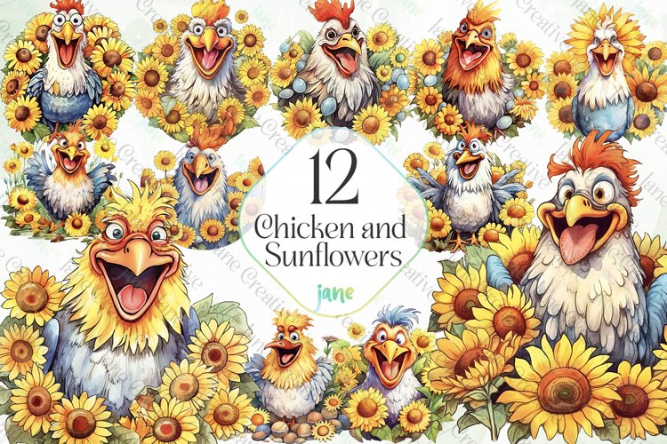 Chicken Clipart Image 12