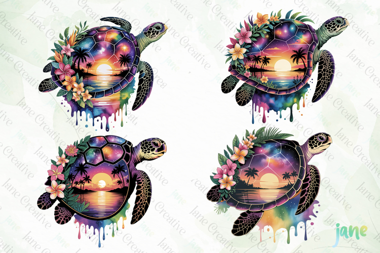 Sea Turtle Illustration Image 21