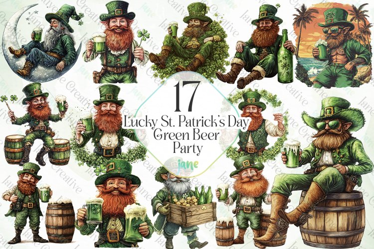 Lucky St. Patrick’s Day Green Beer Party