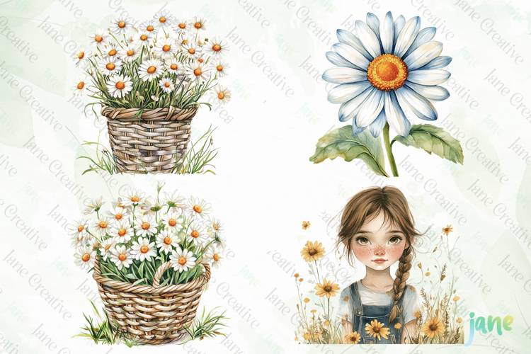 Flower Daisy Clipart Image 18
