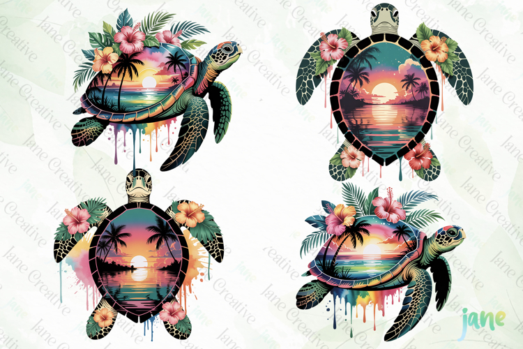 Sea Turtle Illustration Image 22