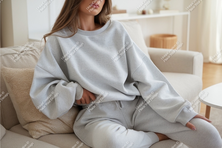 Sweatsuit Mockup Image 19