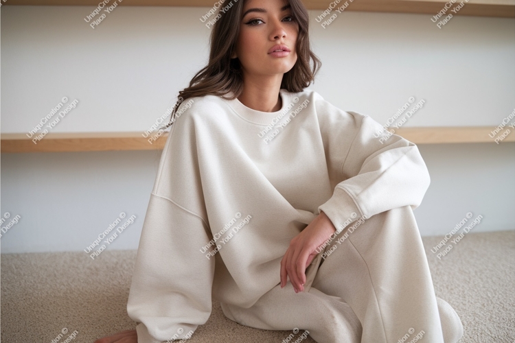 Sweatsuit Mockup Image 16