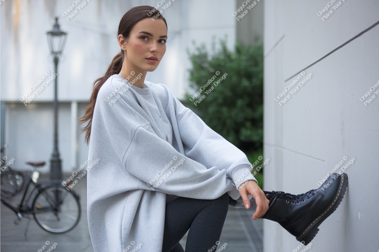 Sweatsuit Mockup Image 17