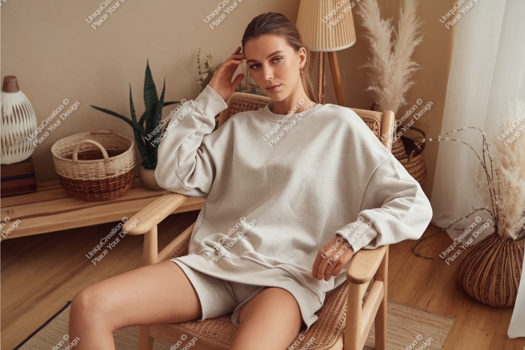 Sweatsuit Mockup Image 21