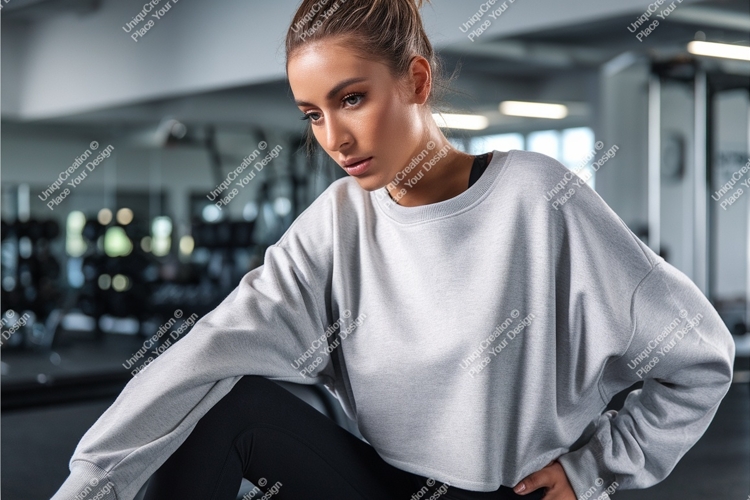 Sweatsuit Mockup Image 8