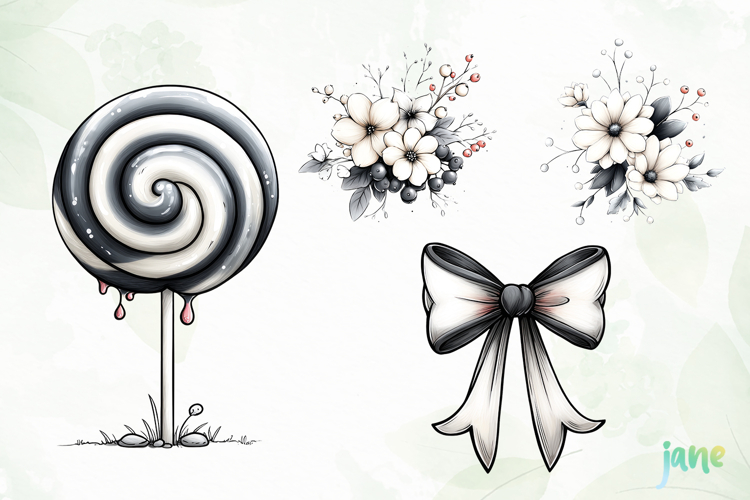 Cute Halloween Animals Clipart