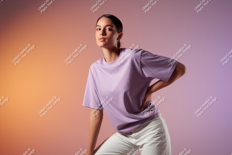 White Tshirt Mockup Image 2