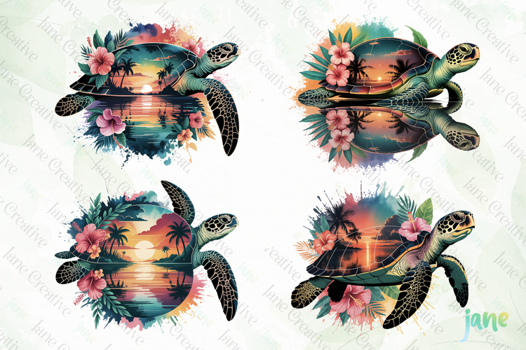 Sea Turtle Illustration Image 23