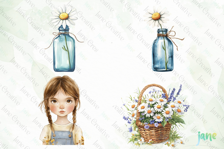 Flower Daisy Clipart Image 21
