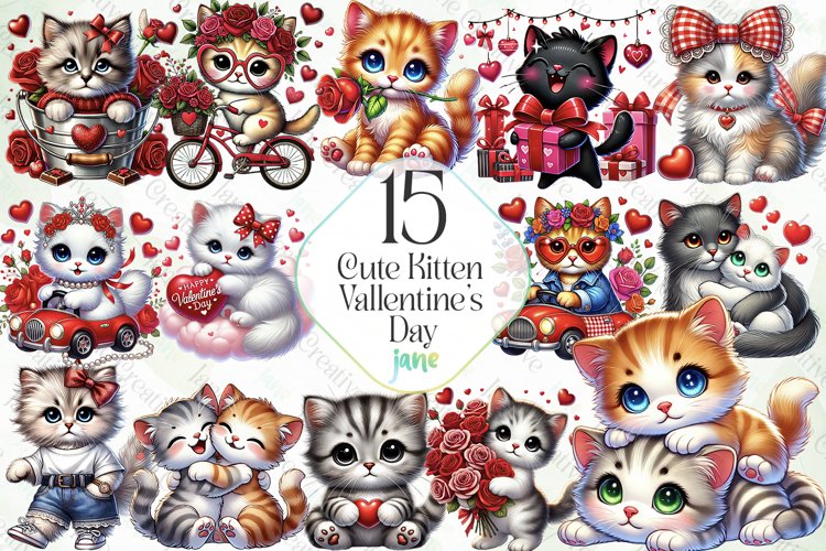 Cute Valentine's Day Clipart Image 23