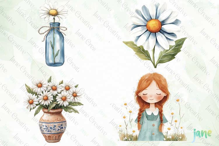 Flower Daisy Clipart Image 22