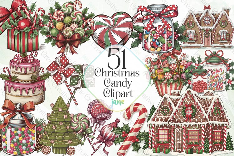 Christmas Candy Clipart Image 11