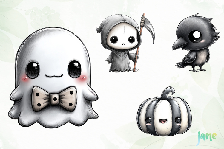 Cute Halloween Clipart Image 5