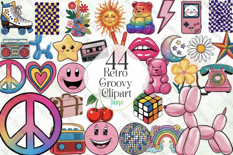 Groovy Clipart Image 4