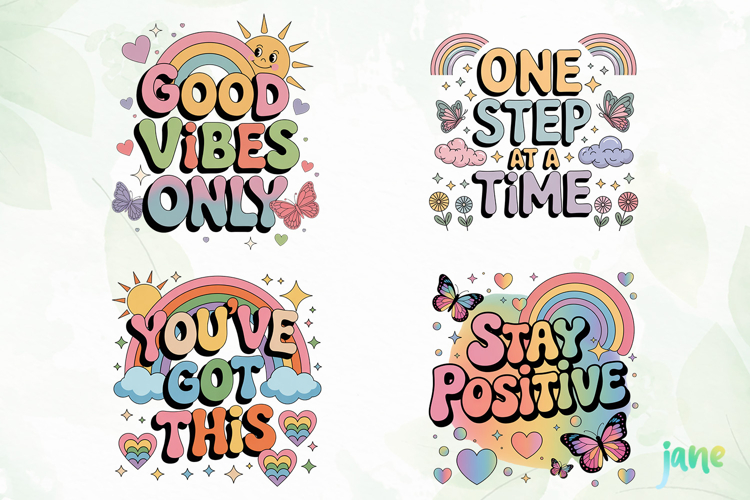 Positive Quotes Clipart PNG