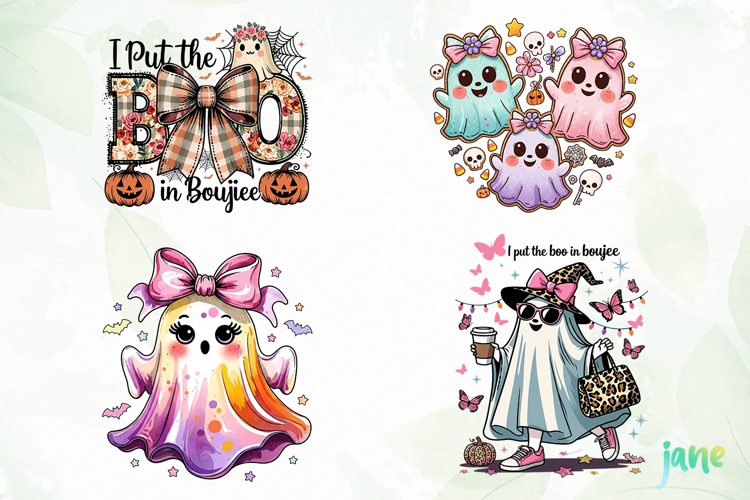 Cute Ghost Halloween Png Clipart