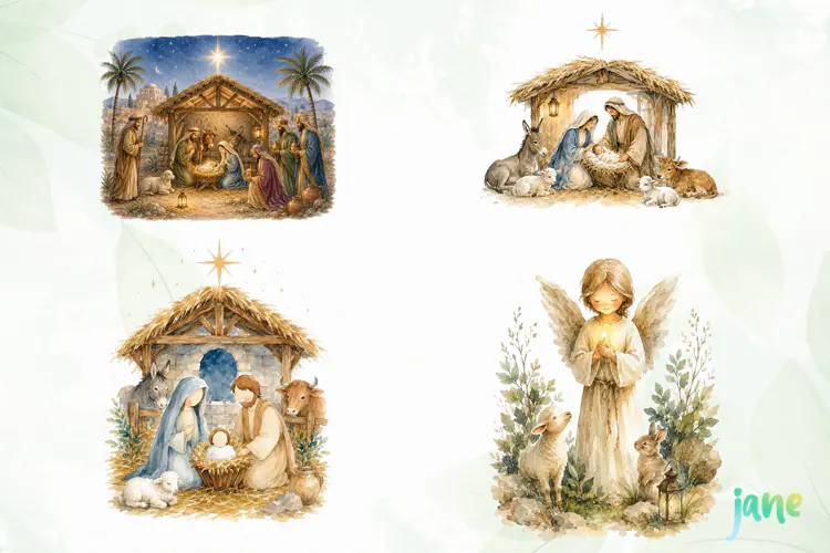 Christian Christmas Png Clipart