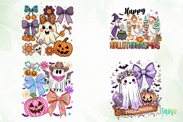 Cute Ghost Halloween Png Clipart