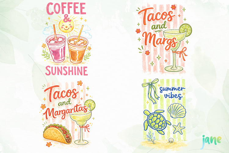 Coastal Summer Png Clipart