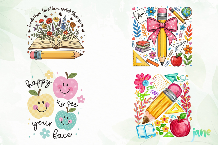 Teacher Back To School Png