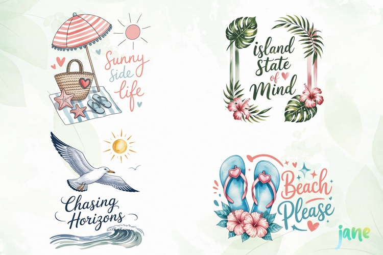 Beach Vibes & Ocean Life
