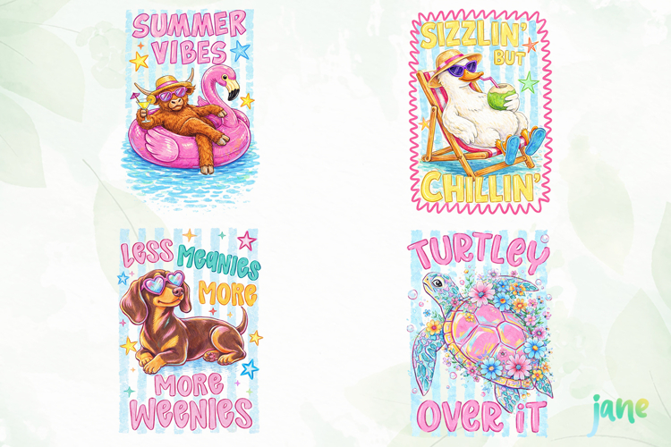 Preppy Summer Png Clipart