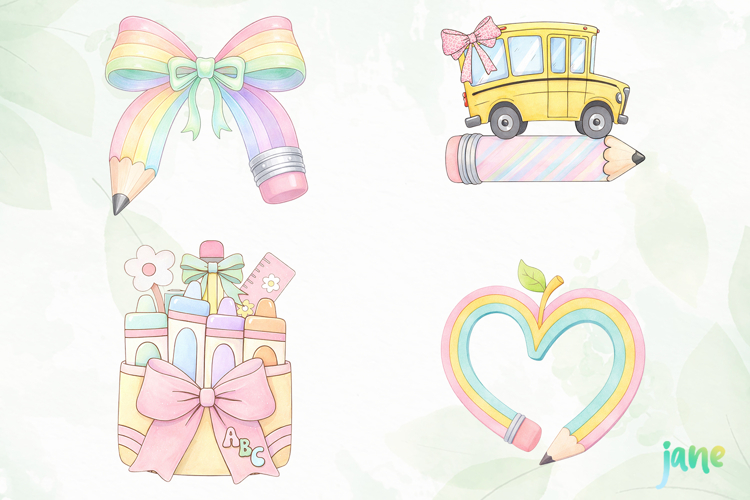 Cute School Clipart Png