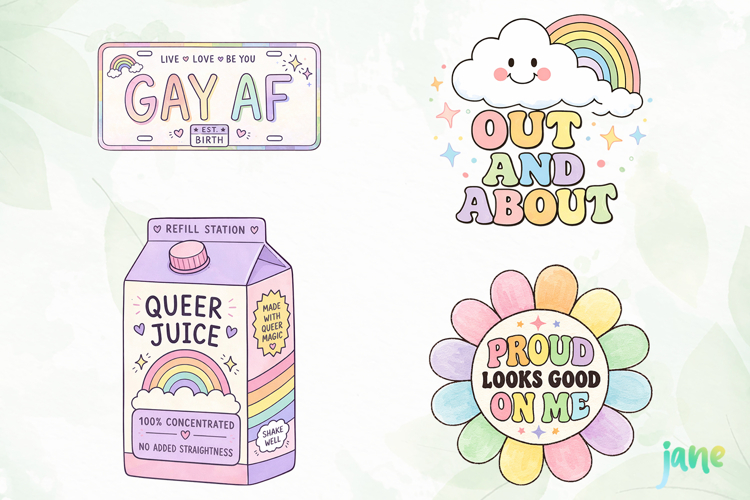 Pride Clipart Sublimation